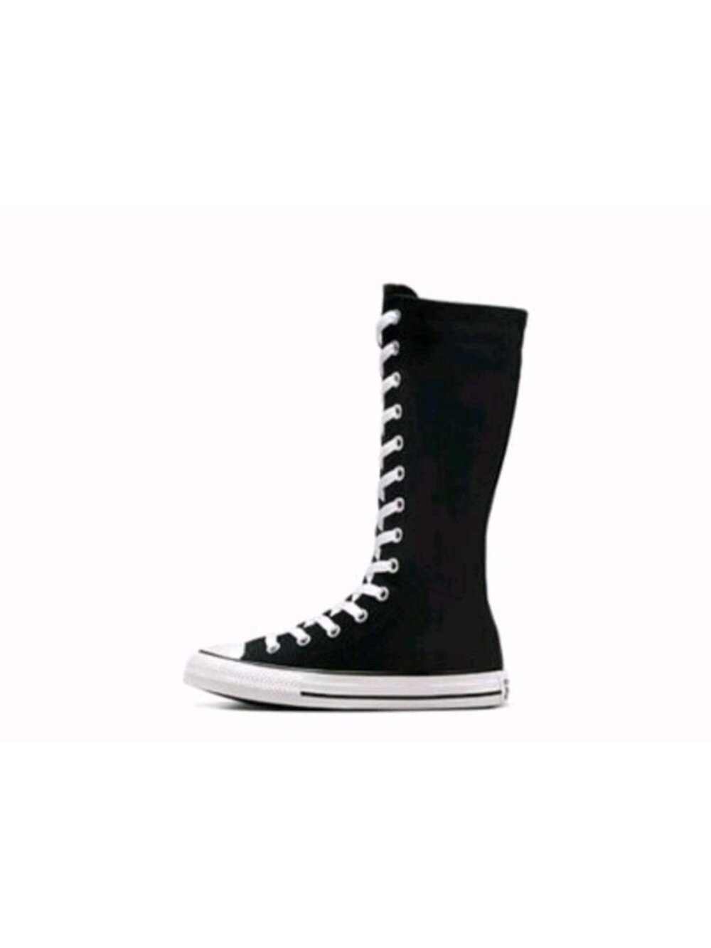Converse Chuck Taylor All Star XX Hi Knee High Black Boots Size 3Y Women 5 - Picture 3 of 8